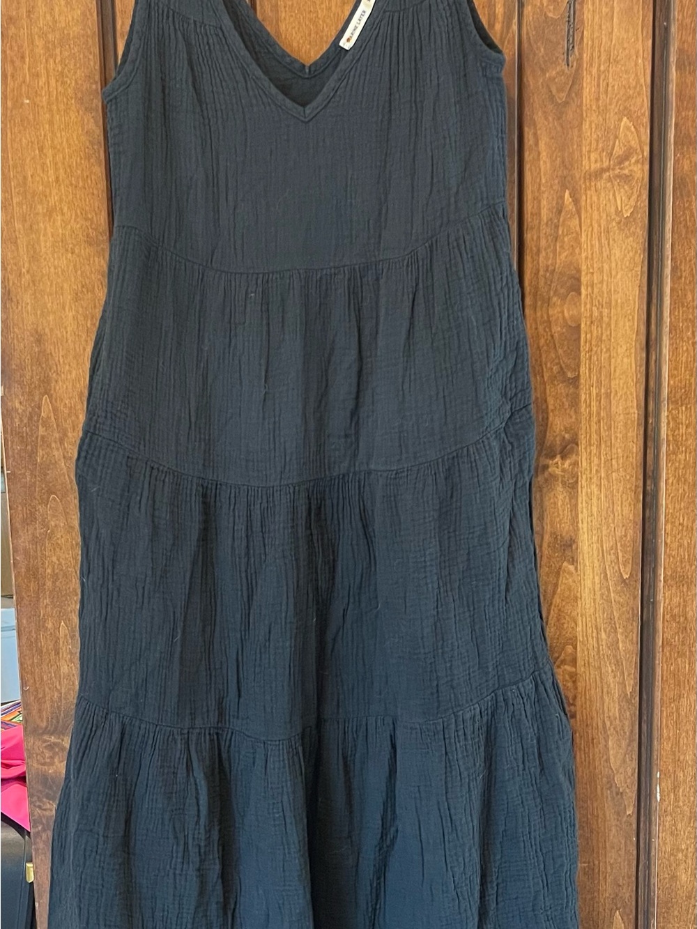 🖤 Marine Layer Black Tiered Gauze Dress – XS 🖤 - Picture 2 of 4